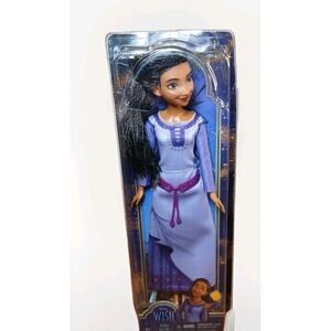 Disney Wish Asha of Rosas Fashion Doll Mattel Purple Outfit New NIB